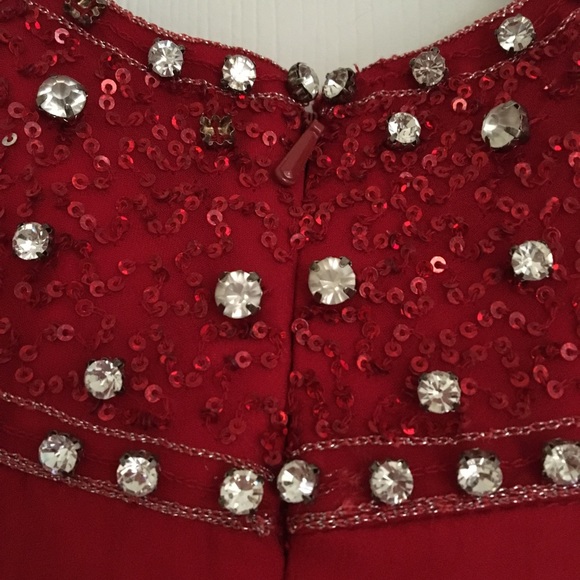 NWOT❤️SCALA RED DRESS SIZE 0 XS - Picture 5 of 5